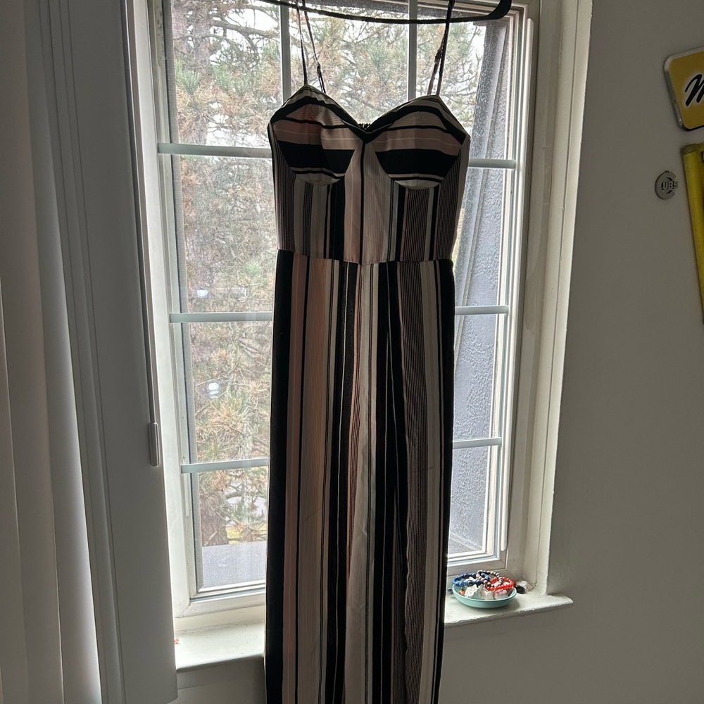 Maxi jumpsuit worn once